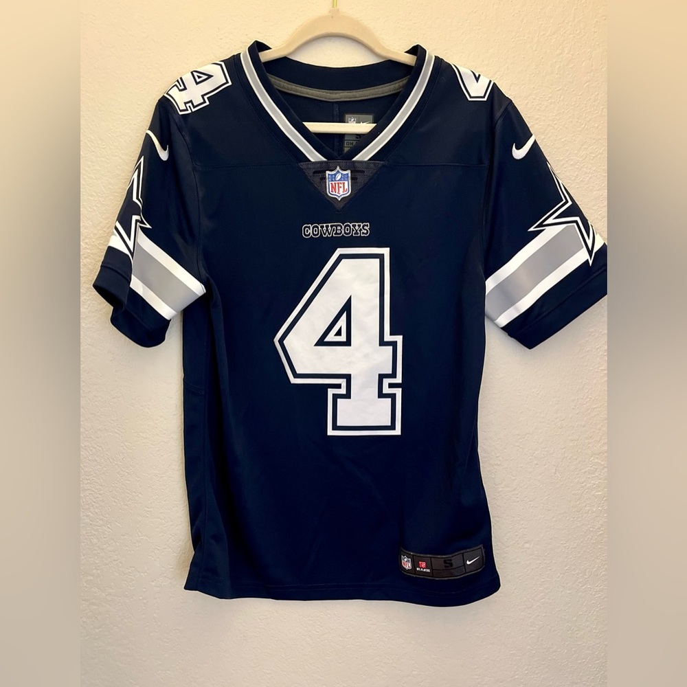 Dallas Cowboys Stitched Jersey #4 Dak Prescott NFL Authentic OnField Apparel